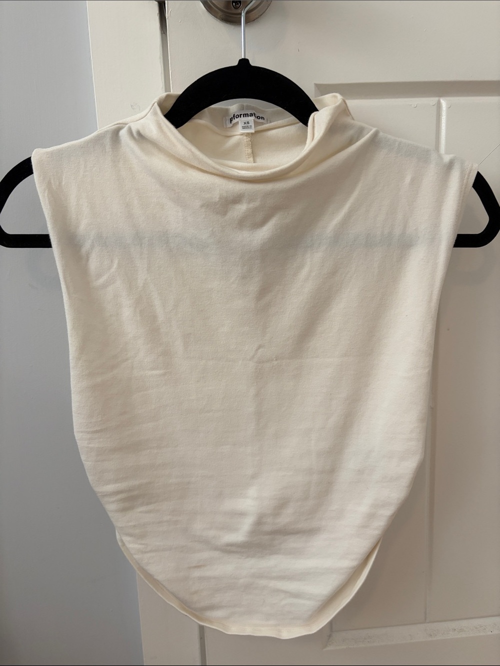 Reformation Cream Mock Neck Women’s Top